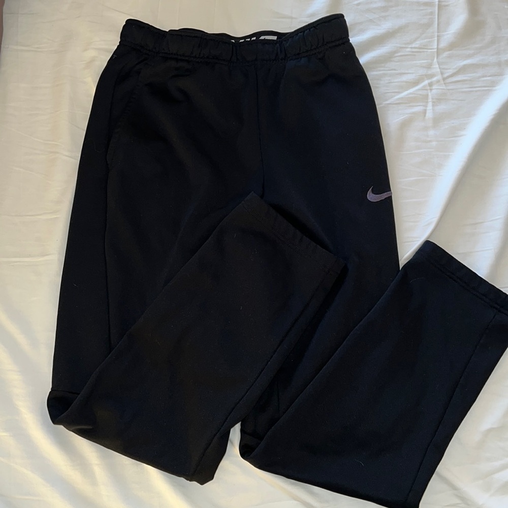 Black Nike dry fit sweatpants